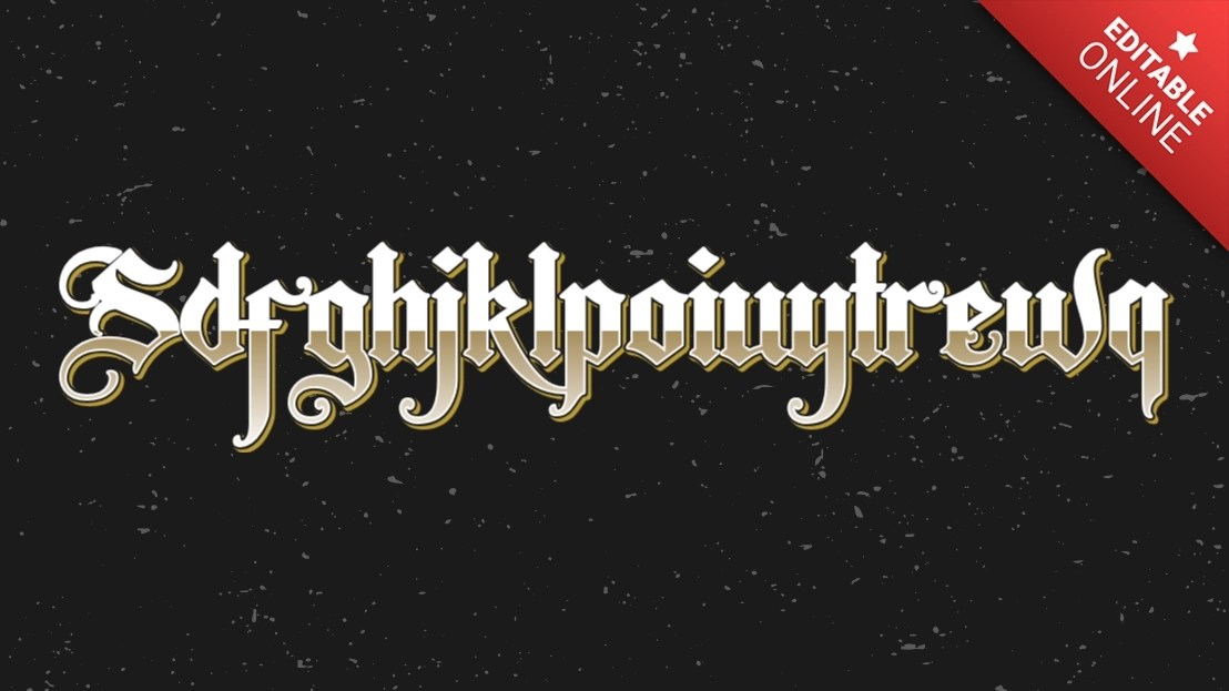 Sdfghjklpoiuytrewq Whiskey Tattoo Font Text Effect Generator
