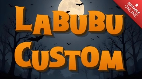 Labubu Custom Halloween Text Effect Generator