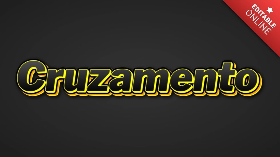 Cruzamento IPhone Text Effect Generator