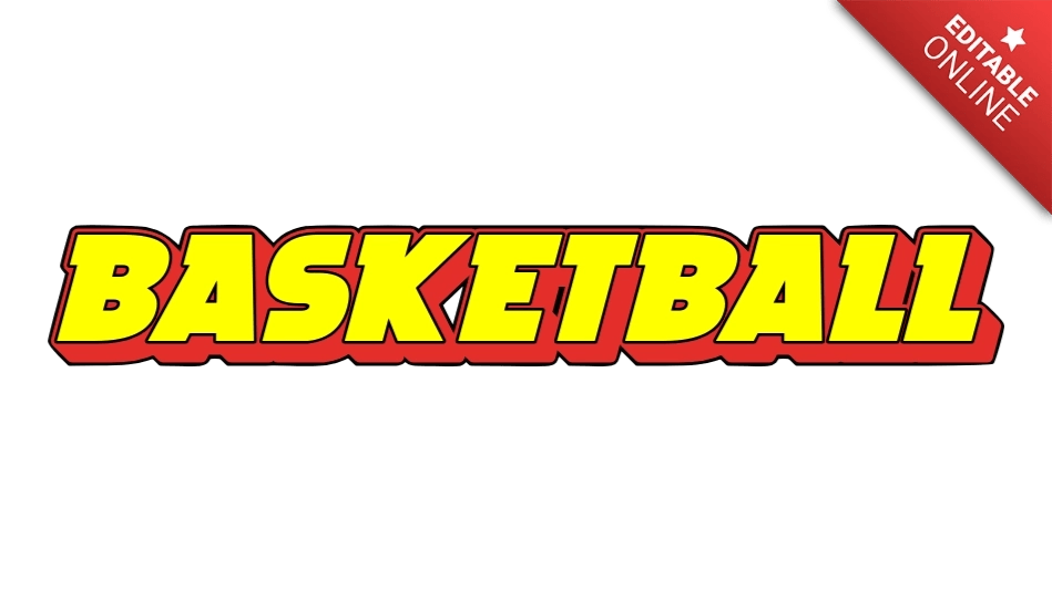 Basketball XMen Logo Text Effect Generator