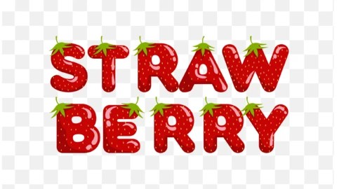 Onlyfans Strawberry Alphabet Font Text Effect Generator