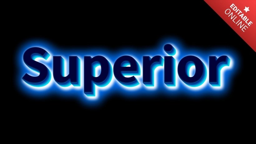 Superior | Text Effect Generator