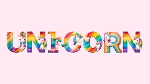 My | Unicorn Font | Text Effect Generator