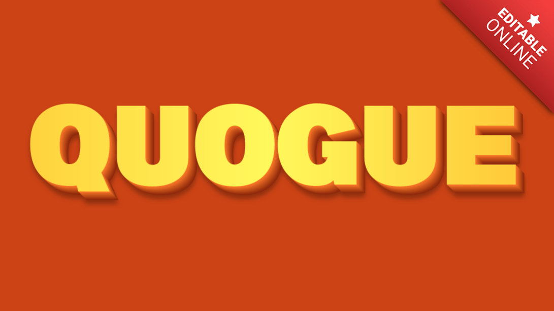 Quogue Text Effect Generator TextStudio