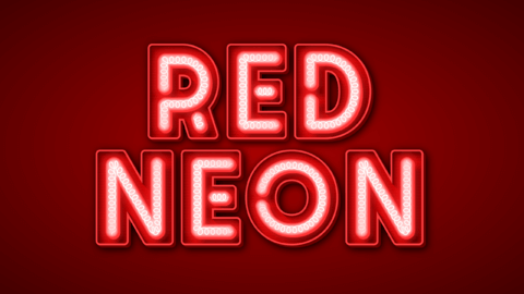 Youngest Nonude Models | Red Neon | Text Effect Generator