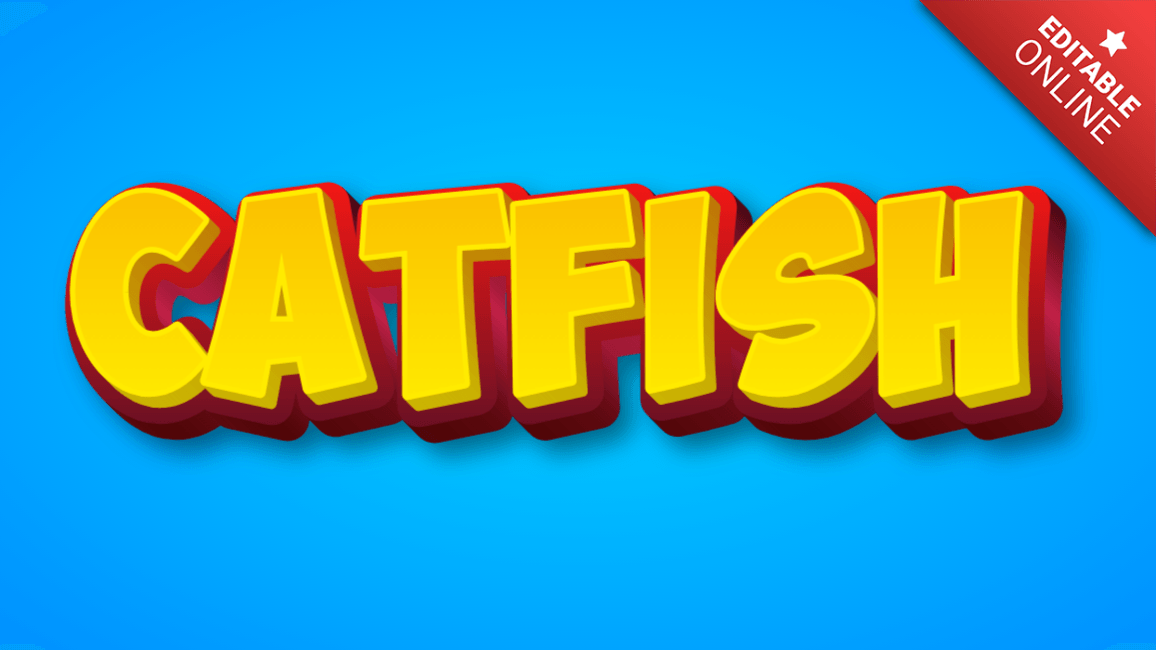 Catfish Text Effect Generator TextStudio