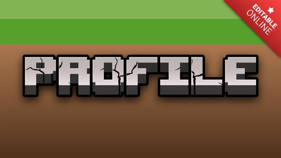 Profile Text Effect Generator