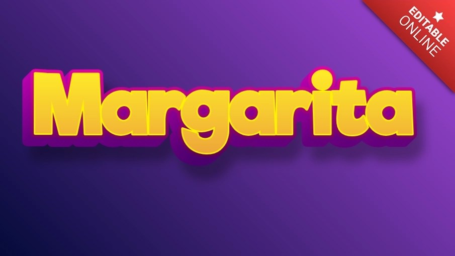 Margarita Generador de Efectos de Texto