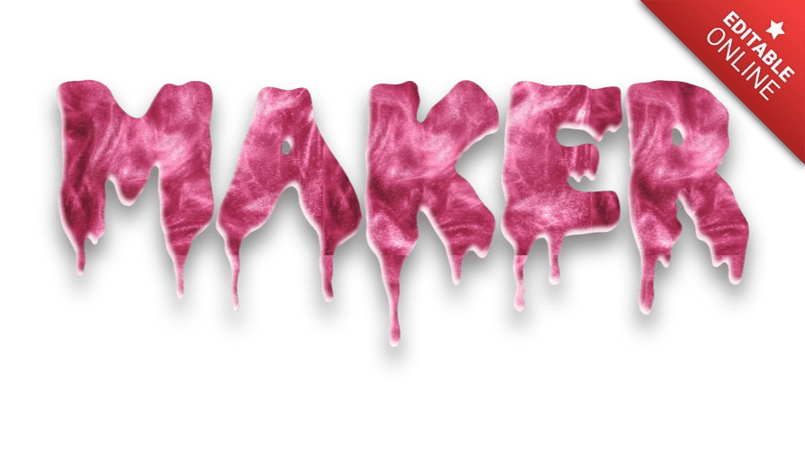 Maker Editable Bubble Gum Text Effect Generator