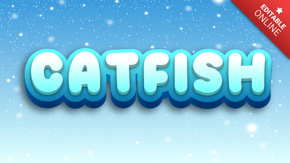 Catfish Text Effect Generator TextStudio