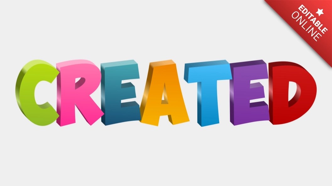 Created | Text Effect Generator