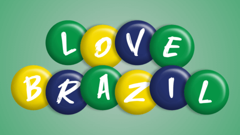 Catfish Brazil Flag Editable Text Effect Generator
