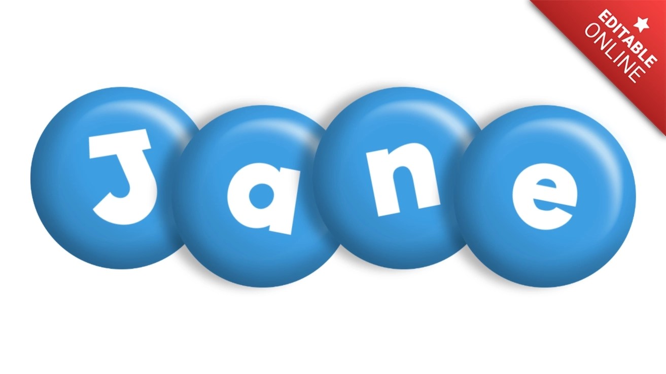 Jane Text Effect Generator