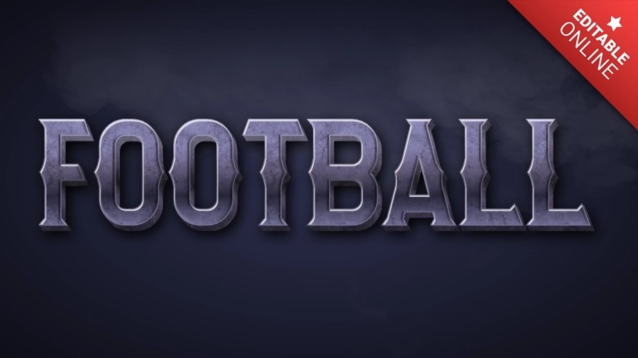 Football Miércoles Addams Family Logo Editable Generador de Efectos