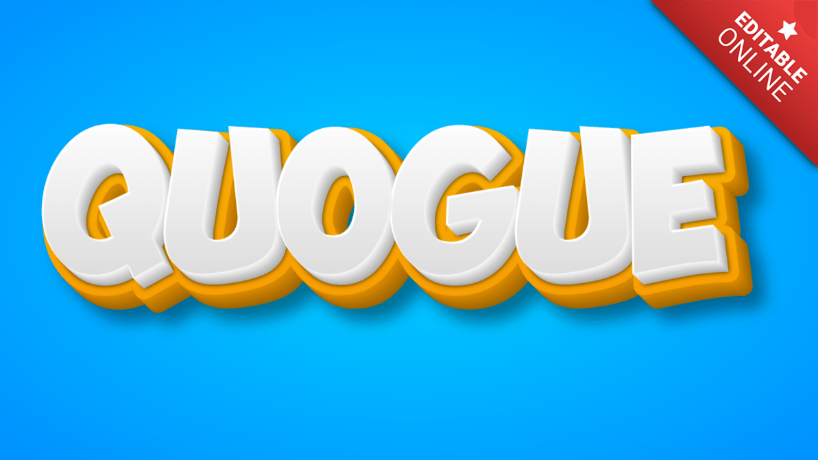 Quogue Text Effect Generator