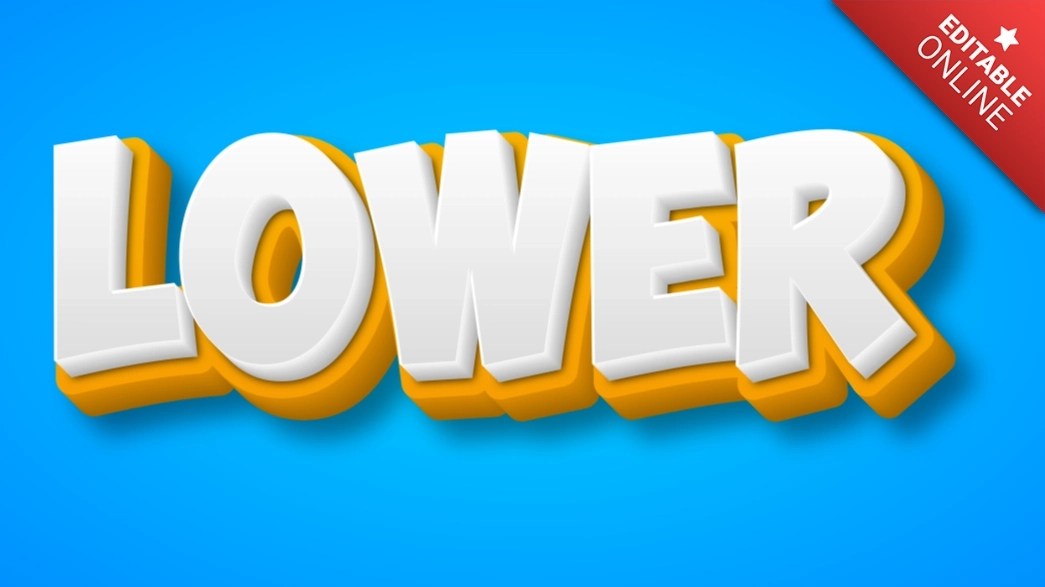 Lower | Text Effect Generator