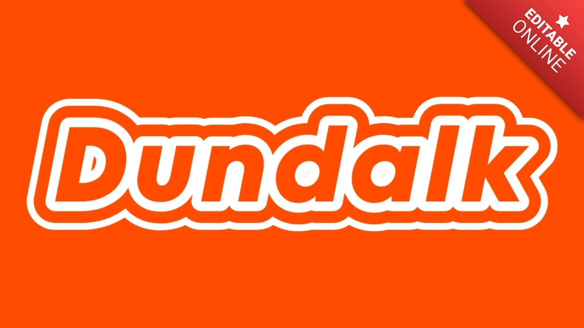 Dundalk Text Effect Generator