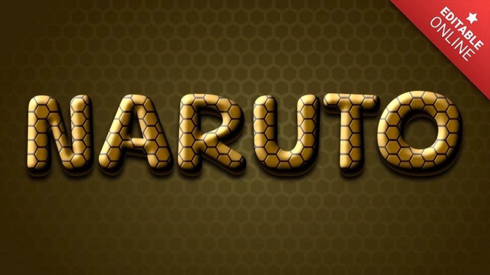 Naruto Text Effect Generator