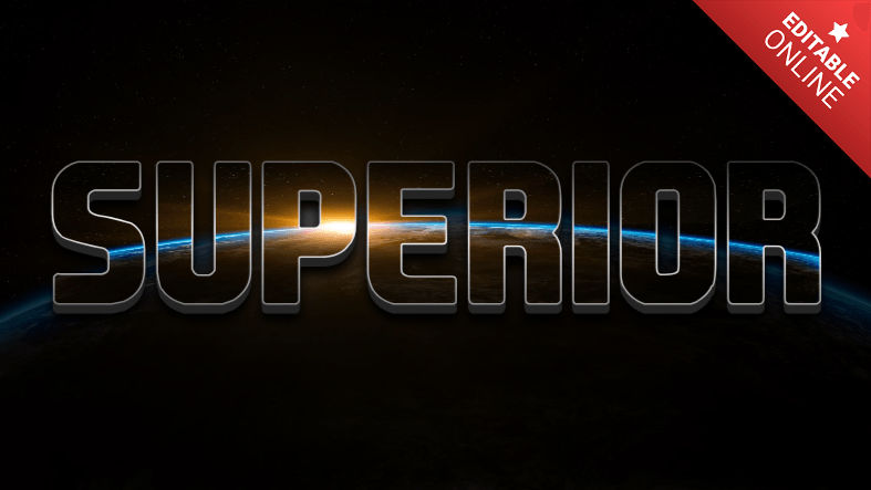 Superior | Text Effect Generator | TextStudio