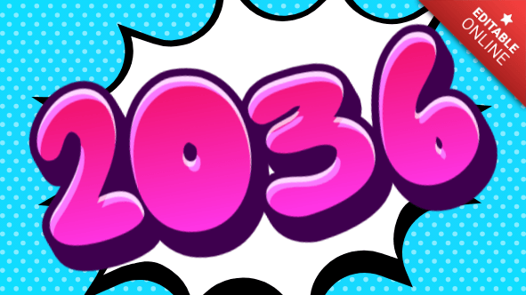 2036 | Text Effect Generator