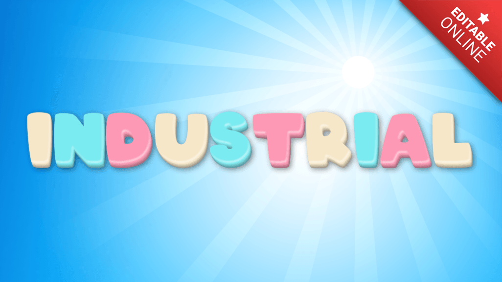 Industrial Text Effect Generator TextStudio