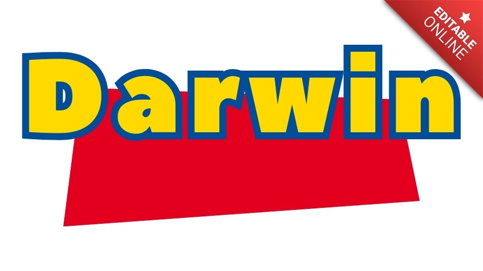 Darwin Toy Story Logo Text Effect Generator