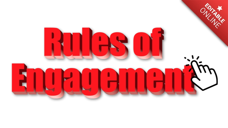 Rules of Engagement Text Effect Generator TextStudio