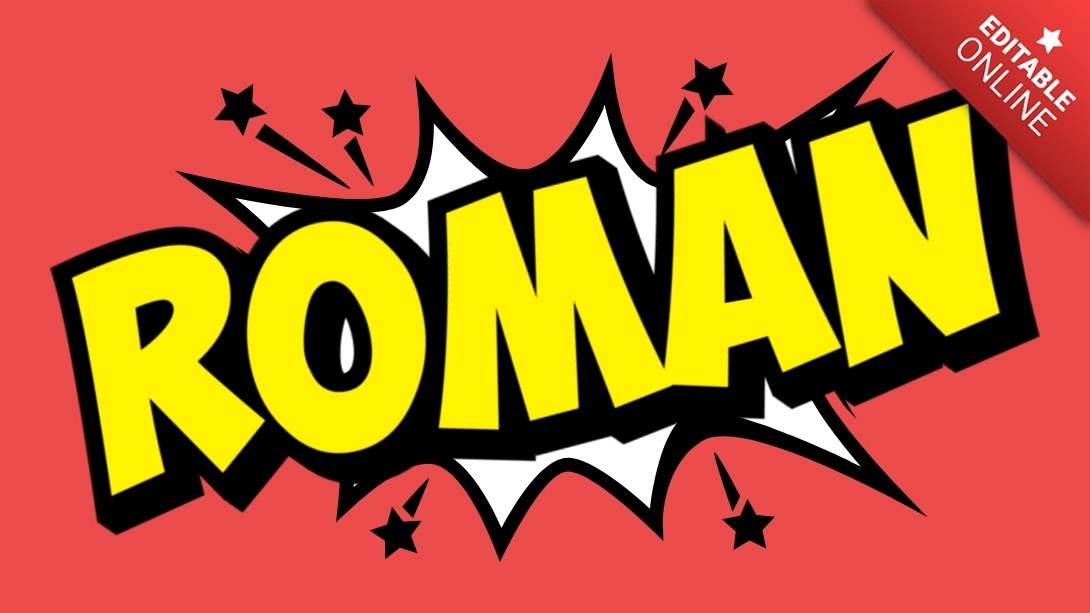 Roman Discount Text Effect Generator