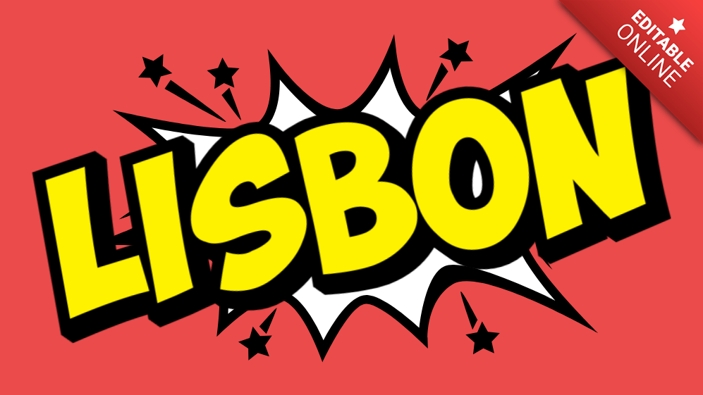 Lisbon Discount Text Effect Generator