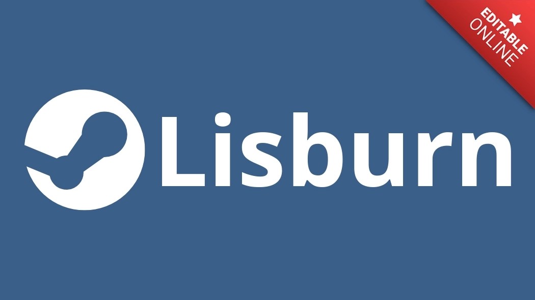 Lisburn Steam Logo Text Effect Generator
