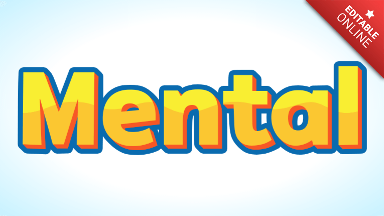 Mental | Text Effect Generator | TextStudio