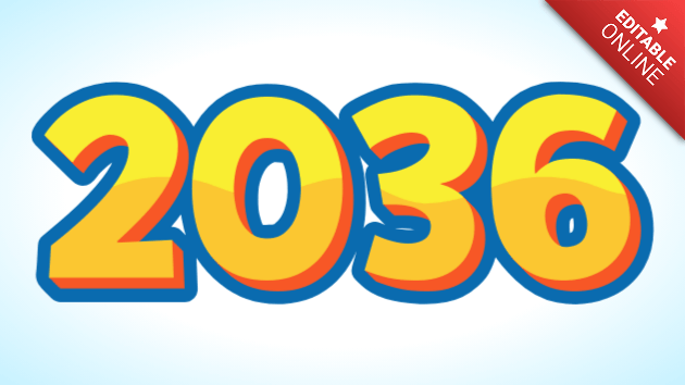 2036 | Text Effect Generator