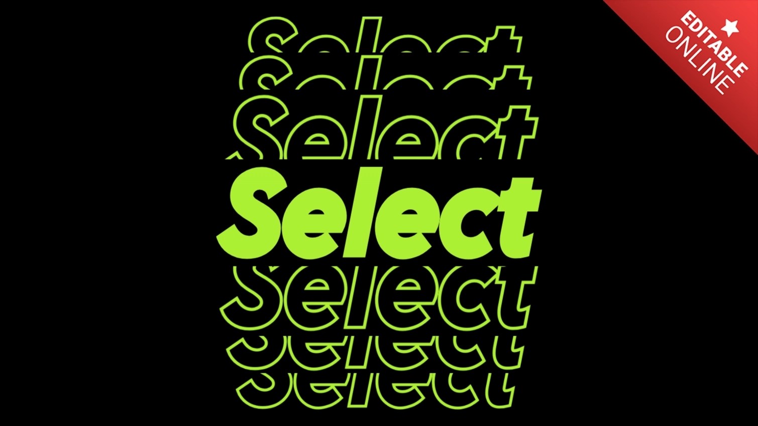 Select Text Style Effects Generator