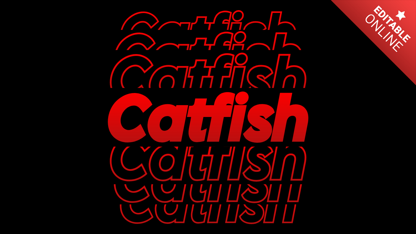 Catfish Text Effect Generator TextStudio