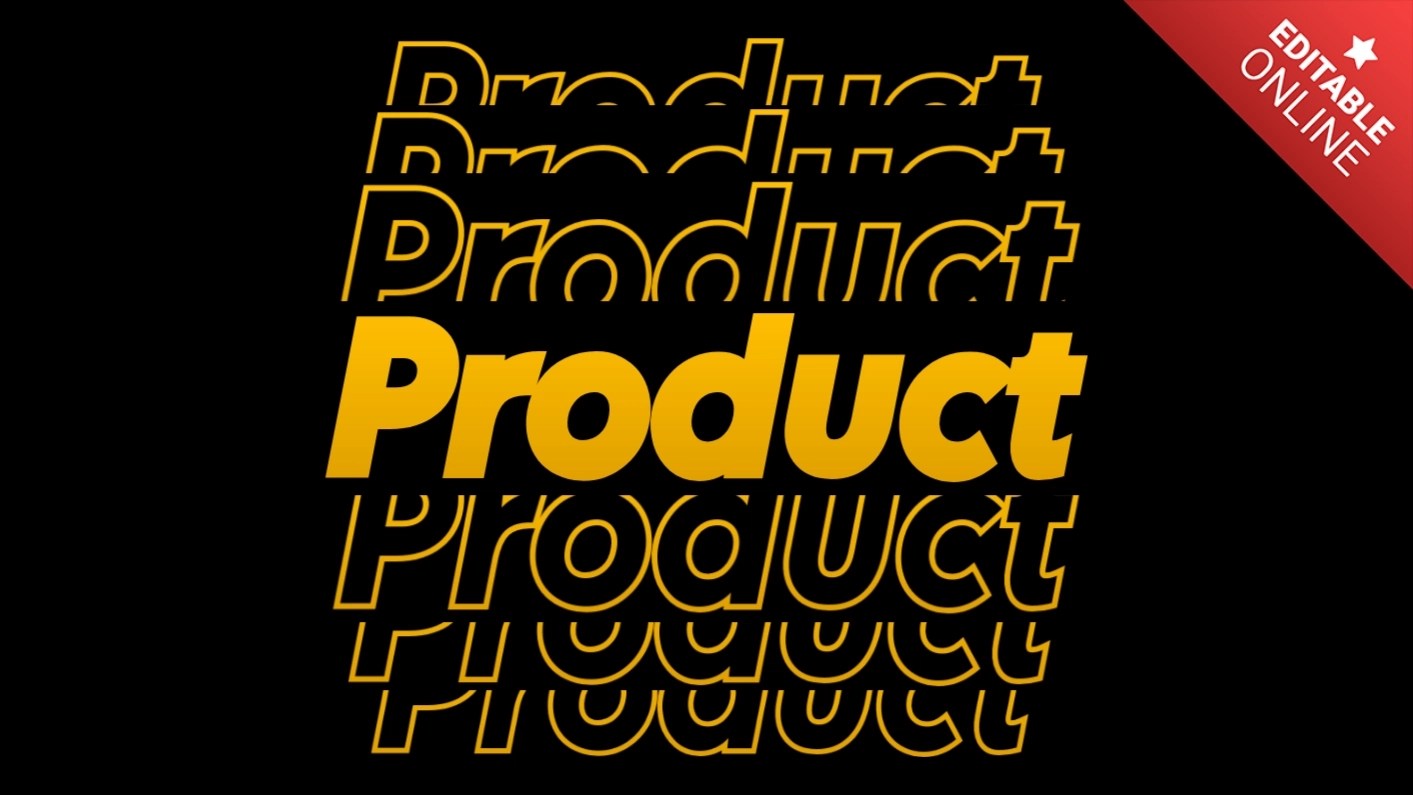 Product Text Effect Generator