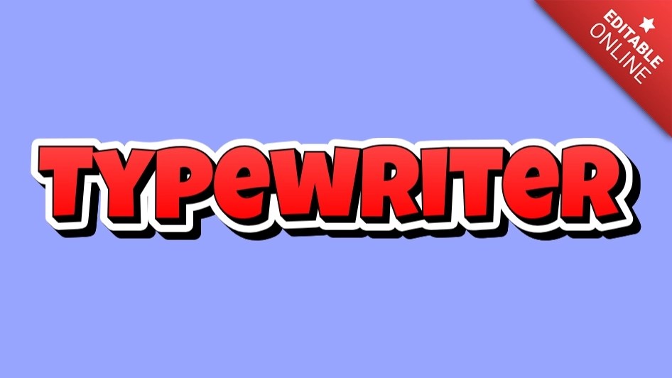 Typewriter Betty Boop Text Effect Generator