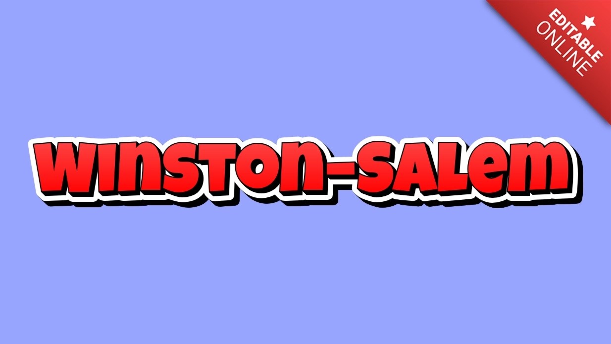 WinstonSalem Betty Boop Text Effect Generator