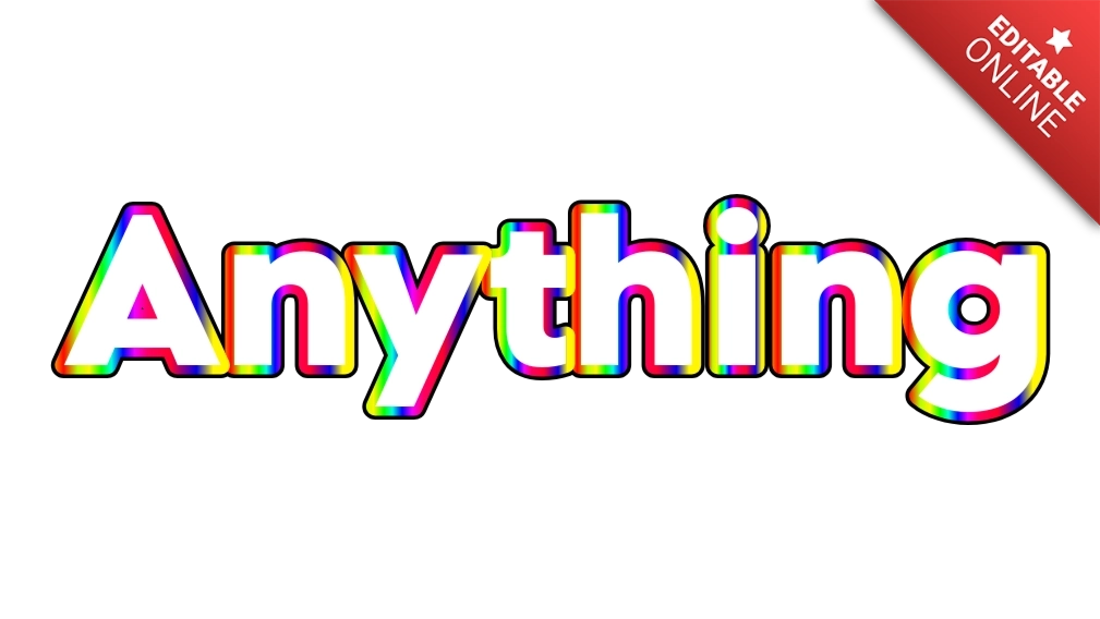 Anything GIO YT Text Effect Generator