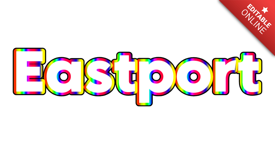 Eastport GIO YT Text Effect Generator