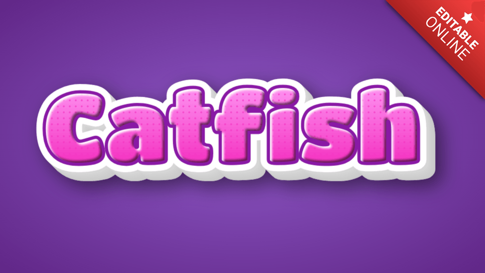 Catfish Text Effect Generator