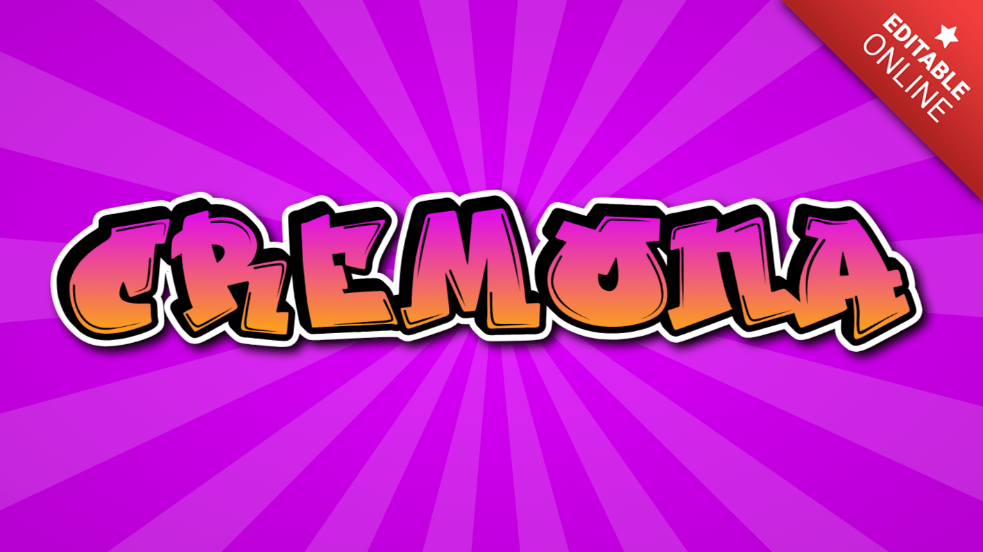 Cremona Text Effect Generator TextStudio