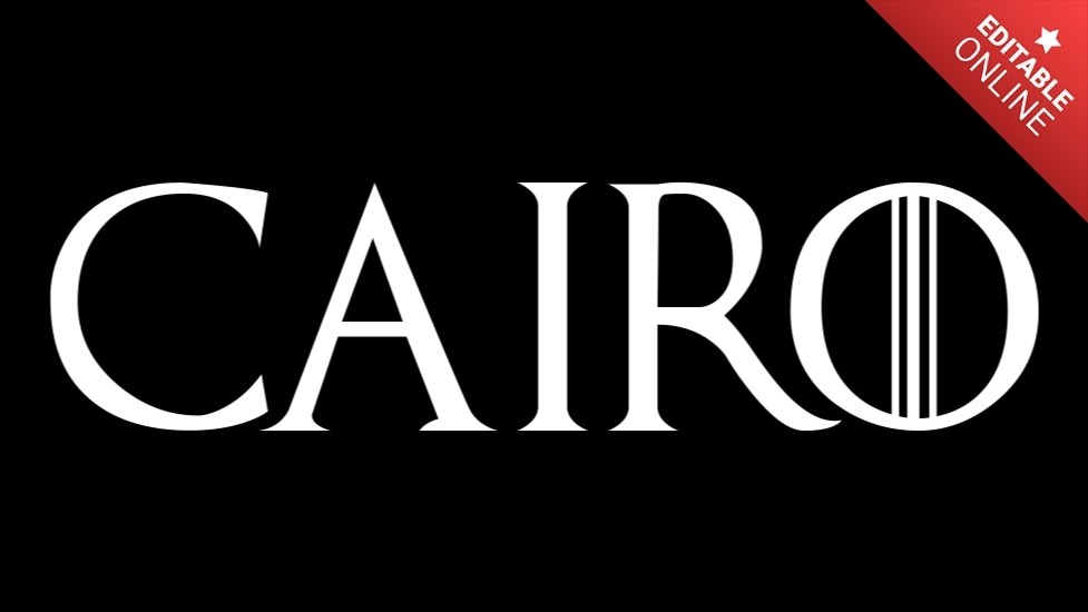 Cairo Game Of Thrones Font Text Effect Generator