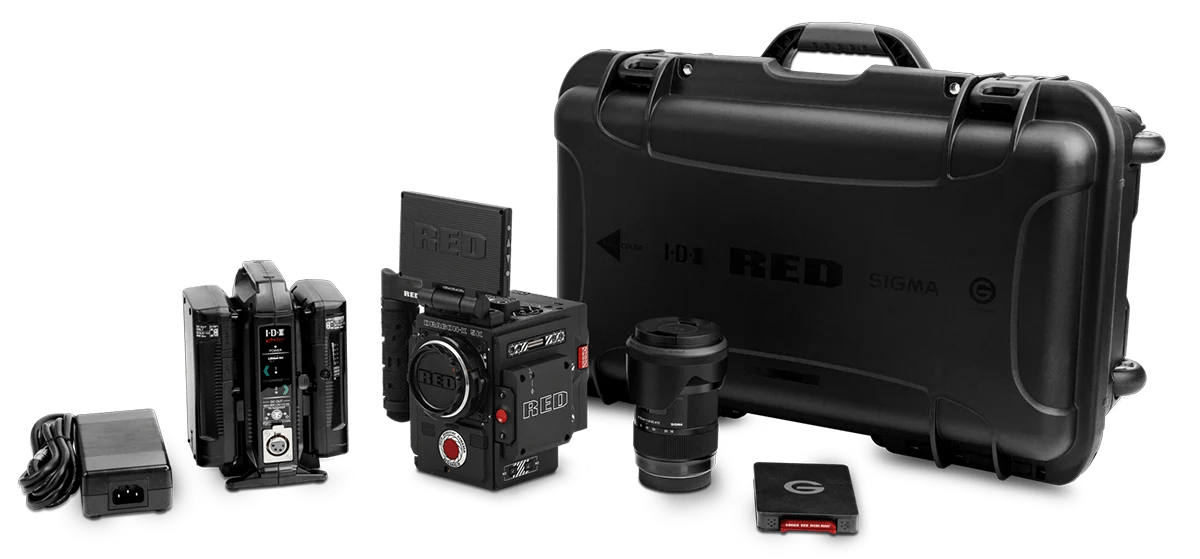 The American Society of Cinematographers Red DSMC2 DragonX plus…