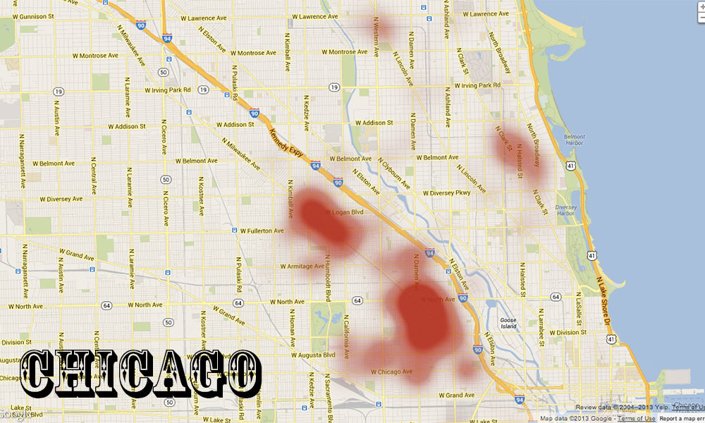 Portlandia Everywhere Where the Hipsters Are (According to Yelp) The