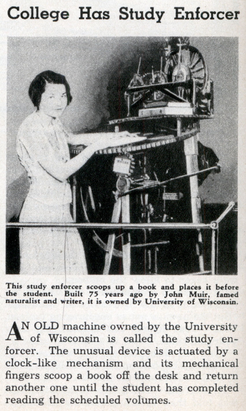 Old, Weird Tech John Muir Mechanical GTD Desk Edition The Atlantic