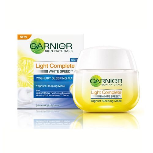 GARNIER Light Complete White Speed Night Yogurt Sleeping Mask ลด 0 