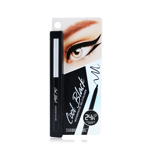 SIVANNA COLORS Cool Black Waterproof Gel Eyeliner