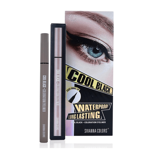 SIVANNA COLORS Cool Black Coloration Eyeliner ลด 0 