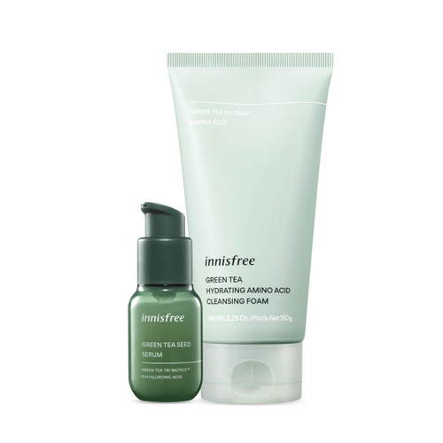 INNISFREE Green Tea Seed Serum & Green Tea Hydrating Amino Acid