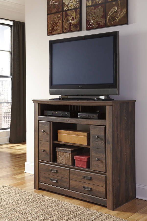 Ashley Furniture Quinden Media Chest The Classy Home